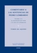 Comentario a las sentencias de Pedro Lombardo, 3.1