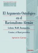 El argumento ontol�gico en el racionalismo alem�n
