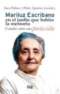 Mariluz Escribano en el jard�n que habita la memoria