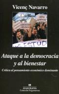 Ataque a la democracia y al bienestar
