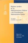 R�gimen jur�dico de las administraciones p�blicas y del procedimiento administrativo com�n