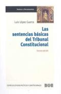 Las sentencias b�sicas del Tribunal Constitucional
