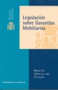 Legislaci�n sobre garant�as mobiliarias