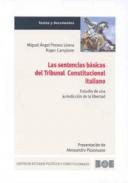 Las sentencias b�sicas del Tribunal Constitucional Italiano