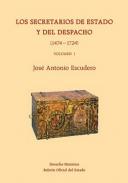 Los secretarios de estado y del despacho (1474-1724)