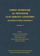 Libro Homenaje al Profesor Luis Arroyo Zapatero