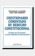 Cuestionario comentado de derecho constitucional