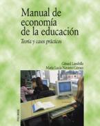 Manual de econom�a de la educaci�n