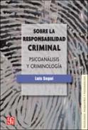 Sobre la responsabilidad criminal