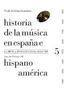 Historia de la m�sica en Espa�a e Hispanoam�rica, 5