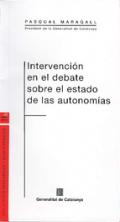 Intervenci�n en el debate sobre el estado de las autonom�as