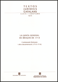 La Junta General de Bra�os de 1713
