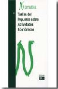 Tarifas del impuesto sobre actividades econ�micas