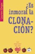 �Es inmoral la clonaci�n?