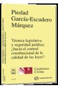 T�cnica legislativa y seguridad jur�dica