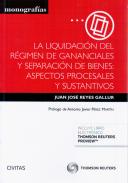 Liquidaci�n del r�gimen de gananciales y separaci�n de bienes