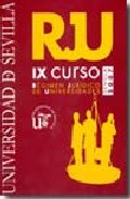 IX Curso de R�gimen Jur�dico de Universidades