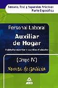 Auxiliar de hogar, cuidador auxiliar y auxiliar cuidador