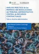 An�lisis pr�ctico de las primeras 400 resoluciones del Tribunal Administrativo Central de Recursos Contractuales