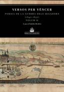 Versos per v�ncer : antologia de la Guerra dels Segadors (1640-1652), 2