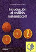 Introducci�n al an�lisis matem�tico II