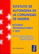 Estatuto de autonom�a de la Comunidad de Madrid