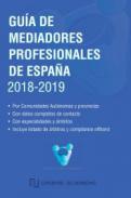 Gu�a de mediadores profesionales de Espa�a 2018-2019