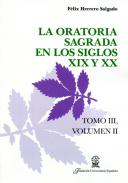 La oratoria sagrada en los siglos XIX y XX, 2