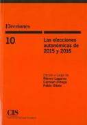 Las elecciones auton�micas de 2015 y 2016