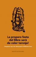 La propera festa del llibre ser� de color taronja!