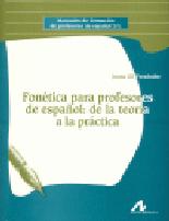 Fon�tica para profesores de espa�ol
