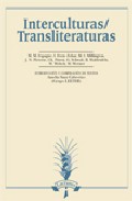 Interculturas/transliteraturas