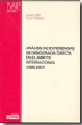 An�lisis de experiencias de democracia directa en el �mbito internacional, 1995-2007