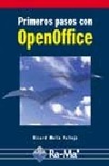 Primeros pasos con OpenOffice