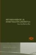 Metodolog�a de la investigaci�n ling��stica
