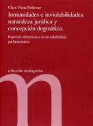 Inmunidades e inviolabilidades