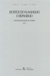 Escritos de humanismo e hispanismo