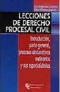 Lecciones de derecho procesal civil