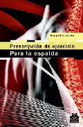 Prescripci�n de ejercicio para la espalda