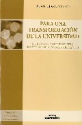 Para una transformaci�n de la universidad