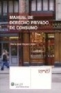 Manual de derecho privado de consumo