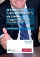 El personal directivo p�blico en Espa�a