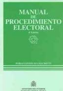 Manual de procedimiento electoral