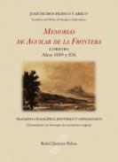 Memorias de Aguilar de la Frontera (C�rdoba), a�os 1849 y 856