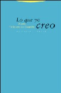 Lo que yo creo
