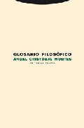 Glosario filos�fico