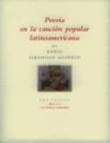 Poes�a en la canci�n popular latinoamericana