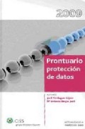 Prontuario para la obtenci�n de datos 2009