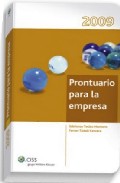 Prontuario para la empresa 2009