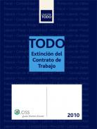Todo extinci�n del contrato de trabajo